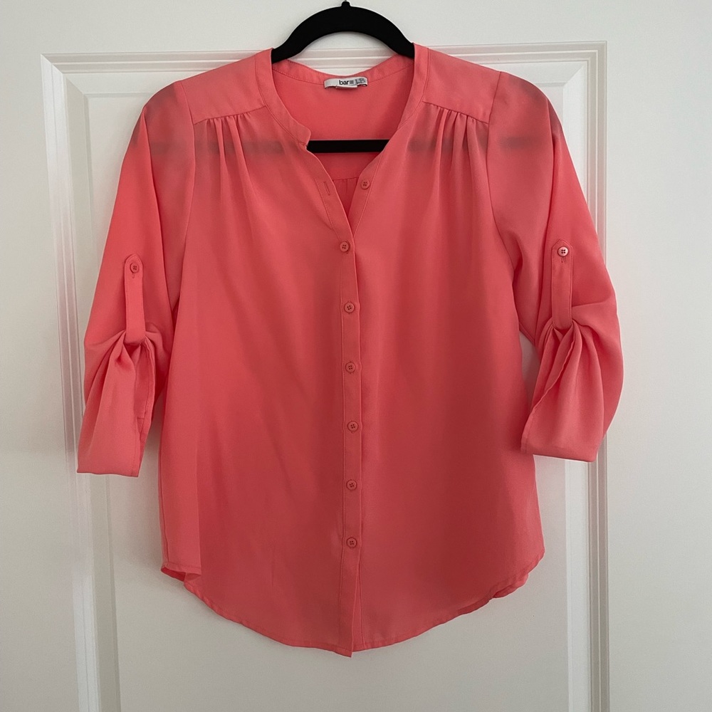 Flowy Button Down Blouse - image 1